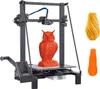 A 3D printer is shown with a printed owl and two vases. Náhled obrázku produktu