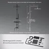 Regendusche Duschsystem mit Ablage, Edelstahl Duschset ohne Produktbild-Vorschau 7