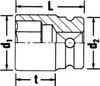 STAHLWILLE IMPACT-Steckschlüsseleinsatz 1/2 " 13mm L.38mm Produktbild-Vorschau 3