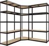 CLP 3er Regalsystem schwarz Produktbild-Vorschau 1