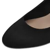 Tamaris Damen Pumps klassisch rund Blockabsatz samtige Produktbild-Vorschau 9