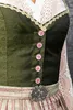 Traditionelles Dirndl Adele Grün Größe 42 Rocklänge 66cm Produktbild-Vorschau 5