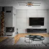 LED Deckenleuchte 55W schwarz Nachtlicht Fernbedienung Produktbild-Vorschau 8