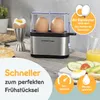 Gourmetmaxx 12377, 2 eieren, Polypropyleen (PP), Roestvrij Productafbeelding-voorbeeld 5