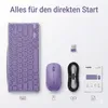 Rapoo 9750M, Kabellos, RF Wireless + Bluetooth, Produktbild-Vorschau 7
