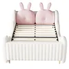 Letto per bambini imbottito Merax 140x200 cm con spondine a Anteprima dell’immagine prodotto 6