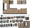 Küchenzeile Vicco R-Line Artisan Eiche/Anthrazit 350 cm mit Produktbild-Vorschau 7