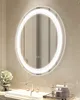 Lustro łazienkowe LED SucceBuy - okrągłe 60 cm, do montażu Podgląd zdjęcia produktu 1