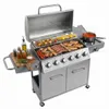 Grill gazowy ogrodowy 20,3kW BERGMANN NL006 7 palników stal Podgląd zdjęcia produktu 5