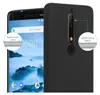 Cadorabo Hülle für Nokia 6.1 Schutzhülle in Schwarz Produktbild-Vorschau 5