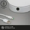 LED Tischlampe Akku Dimmbar Glas Kabellos Touchfunktion 3W Produktbild-Vorschau 5