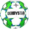 A close-up studio shot of a Derbystar Junior Light V23 soccer ball. Produktbild-Vorschau