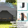 LZQ Pavillon pop-up 2,5 x 2,5 m Pavillon pliable pour Voir les images du produit 5