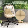Coussin d'assise Outsunny, 120 x 100 cm, coussin de chaise Voir les images du produit 7