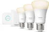 Philips Hue White Starter-Set: 3 smarte Lampen E27 (800) + Produktbild-Vorschau 2