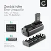 CELLONIC Batteriegriff kompatibel mit Canon EOS 2000D, Produktbild-Vorschau 3