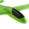 Styropor-Wurfgleiter XXL – Segelflugzeug, Grün (ohne LED) – Produktbild-Vorschau 7