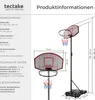 tectake® Basketballkorb Harlem freistehend, mit Rückwand Produktbild-Vorschau 5