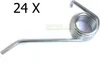 24 X Molla per Feider FST 200 Pro rullo arieggiatore Anteprima dell’immagine prodotto 1