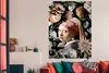 MuchoWow® Poster Mädchen mit Perlenohrring - Blumen - Produktbild-Vorschau 3