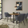 ML-Design sada 2 jedálenských stoličiek s podrúčkami a Náhľad obrázku produktu 7