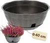 Pflanzschale Rund mit Untersetzer Blumenschale Kunststoff Produktbild-Vorschau 1