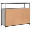 The Living Store Sideboard Grau Sonoma 100x35x80 cm Produktbild-Vorschau 9