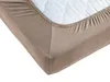 Jersey Spannbettlaken 140x200 - 160x200 cm Nougat Braun - Produktbild-Vorschau 6