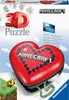Ravensburger Puzzle 3D 54 pièces Coeur Minecraft 11285 Voir les images du produit 2