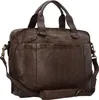 HAROLD'S Leder Businesstasche Laptoptasche mit Laptopfach Produktbild-Vorschau 6