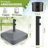 tillvex® Supporto per ombrellone GRAVIA con rotelle e freni Anteprima dell’immagine prodotto 2