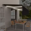 vidaXL Markise Automatisch mit Rollo LED Windsensor 6x3m Produktbild-Vorschau 2