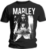 Bob Marley Black & White Black M T-Shirt Produktbild-Vorschau 2