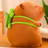 Capybara Plüschtier Kuscheltier mit Rucksack Schildkröte 23 Produktbild-Vorschau 4