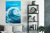 MuchoWow® Poster Golf - Meer - Aquarell 80x120 cm - Produktbild-Vorschau 4