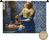 MuchoWow® Wandteppich Wandbehang Milchmädchen - Delfter Produktbild-Vorschau 1