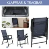 Yaheetech 2er Set Gartenstühle Hochlehner Klappstühle Produktbild-Vorschau 7