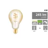 EGLO 11875 Leuchtmittel "LM_LED_E27" Glas, amber, 2200K, Produktbild-Vorschau 3