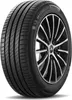 A close-up studio shot of a Michelin Primacy 4 tire mounted on a silver and black alloy wheel. Produktbild-Vorschau