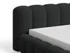 Chilly Möbel Design Polsterbett Stone Schwarz Bouclé Stoff Produktbild-Vorschau 4