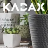 KADAX Donica Doniczka Osłonka Na Kwiaty Antracyt 40 cm Podgląd zdjęcia produktu 3