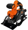 Black & Decker BDCCS18N-XJ, Černá, Červená, 14 cm, 3700 Náhled obrázku produktu 1