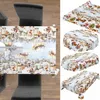 Tischdecke Wachstuch Weihnachten Weiß Robust Produktbild-Vorschau 6
