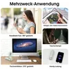 USB Mini Ventilator 2000mAh, leise Handventilator Produktbild-Vorschau 3