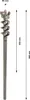 Bosch 1 618 596 459, Rotační kladivo, 6,5 cm, 600 mm, Náhled obrázku produktu 5