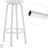 Sgabelli da bar – Bianchi – Senza schienale – 30×30×72 cm – Anteprima dell’immagine prodotto 2