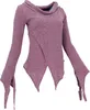 Pixishirt mit Schalkragen Baumwollstrick Pullover - Produktbild-Vorschau 2