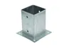 Levior Piede a colonna 151x151x150mm spessore 1,8mm ZN Anteprima dell’immagine prodotto 1