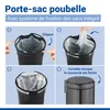 WENKO Tret Müll Abfall Eimer 3 L Papier Korb Kosmetik LEMAN Produktbild-Vorschau 6