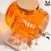 SuperButelki - Beczka szklana 5l, zestaw kieliszki, korek, Podgląd zdjęcia produktu 11